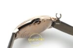 Cartier Ballon Bleu Erkek ETA Saat 42mm Sol Çapraz Kasa ve Bezel Dokusu Super Clone — Kadran ve Bezel Görünümü
