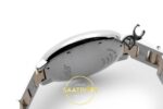 Cartier Ballon Bleu Erkek ETA Saat 42mm Sağ Çapraz Safir Taşlı Kurma Kolu ve Kasa Profili Super Clone — Kadran ve Bezel Görünümü