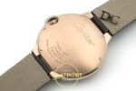 Cartier Ballon Bleu Erkek ETA Saat 42mm Yatay Kadran ve Çizilmez Safir Kristal Cam Derinliği Super Clone — Kadran ve Bezel Görünümü
