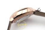 Cartier Ballon Bleu Erkek ETA Saat 47mm Yatay Kadran ve Çizilmez Safir Kristal Cam Derinliği Super Clone — Kadran ve Bezel Görünümü