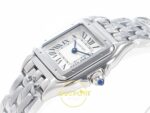 Cartier Panthere De Cartier Bayan ETA Saat 27mm Yatay Kadran ve Çizilmez Safir Kristal Cam Derinliği Super Clone — Kadran ve Bezel Görünümü