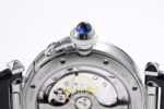 Cartier Pasha Bayan ETA Saat 35mm Yatay Kadran ve Çizilmez Safir Kristal Cam Derinliği Super Clone — Kadran ve Bezel Görünümü