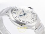 Cartier Ballon Bleu Erkek ETA Saat 42mm Kasa Yan Profili ve Ergonomik Bilek Oturuşu Super Clone — Kadran ve Bezel Görünümü
