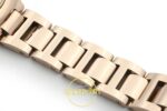 Cartier Ballon Bleu 33mm Rose Gold Beyaz Kadran Bayan Super Clone ETA Görünüm 6 — Kadran ve Bezel Görünümü
