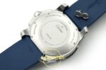 Cartier Calibre Diver 42mm Çelik Mavi Kadran Erkek Super Clone ETA Görünüm 6 — Kadran ve Bezel Görünümü