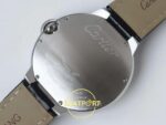 Cartier Ballon Bleu 42mm Beyaz Altın Taşlı Beyaz Kadran Erkek Super Clone ETA Görünüm 7 — Kadran ve Bezel Görünümü