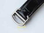 Cartier Ballon Bleu 42mm Çelik Beyaz Kadran Erkek Super Clone ETA Görünüm 8 — Kadran ve Bezel Görünümü