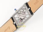 Cartier Prive Erkek ETA Saat 47.15mm x 26.2mm x 7.82mm Arka Kapak Cartier Gravür ve Mekanizma Görünümü Super Clone — Kadran ve Bezel Görünümü