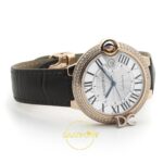 Cartier Ballon Bleu Erkek ETA Saat 42mm Bilezik / Kordon ve Katlanır Klips Toka Detayı Super Clone — Kadran ve Bezel Görünümü