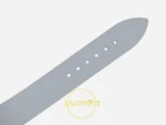 F.P. Journe Élégante Mamco Edition Siyah-Gri Kadran Gri Kordon Super Clone ETA - Kabartma F.P. Journe Logolu Kauçuk Kordon Yüzeyi — Kadran ve Bezel Görünümü
