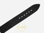 F.P. Journe Élégante Titalyt Siyah-Gri Kadran Siyah Kordon Super Clone ETA - Kabartma F.P. Journe Logolu Kauçuk Kordon Yüzeyi — Kadran ve Bezel Görünümü