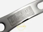 F.P. Journe Élégante Titalyt Siyah-Gri Kadran Siyah Kordon Super Clone ETA - Titanyum Katlanır Klips İç Mekanizma Profili — Kadran ve Bezel Görünümü