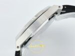 Audemars Piguet Royal Oak 41mm 15500 SS OCTA Blue Dial APS Factory 41mm Arka Kapak Gravür ve Super Clone Mekanizma Görünümü Super — Kadran ve Bezel Görünümü