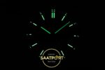 Audemars Piguet Royal Oak Chrono 26240 SS DDF Blue Dial DDF Factory 41mmx12.4mm Gece Fosfor (Super-LumiNova) ve Kadran Detay — Kadran ve Bezel Görünümü