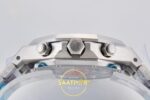 Audemars Piguet Royal Oak Chrono 26240 SS DDF Blue Dial DDF Factory 41mmx12.4mm Sağ Yan Kurma Tepesi ve Kasa Koruma Detayı Super — Kadran ve Bezel Görünümü