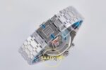 Audemars Piguet Royal Oak Chrono 26240 SS DDF Silver Dial DDF Factory 41mmx12.4mm Orijinal Toka Kilidi ve Kordon İç Detayı Super — Kadran ve Bezel Görünümü