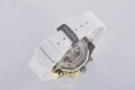 Audemars Piguet Royal Oak Chrono 26240 SS DDF Silver Dial DDF Factory 41mmx12.4mm Orijinal Toka Kilidi ve Kordon İç Detayı Super — Kadran ve Bezel Görünümü