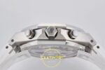 Audemars Piguet Royal Oak Chrono 26240 SS DDF Silver Dial DDF Factory 41mmx12.4mm Sağ Yan Kurma Tepesi ve Kasa Koruma Detayı — Kadran ve Bezel Görünümü