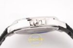 Patek Philippe Aquanaut 5267 SS PPF Black Textured Dial PPF Factory Aktif Hacking Saniye Durdurma 38.8mm Sol Yan Kasa Kalınlık — Kadran ve Bezel Görünümü