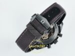 Omega OMG - SpeedMaster DSOM Grey Side CER/LE Gry ZF Factory 44mm Orijinal Toka Kilidi ve Kordon İç Detayı Super Clone ETA Saat — Kadran ve Bezel Görünümü