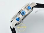 Omega OMG- SpeedMaster Snoopy Apollo SS/NY White SMF A3861 ZF Factory 42mm Sağ Yan Kurma Tepesi ve Kasa Koruma Detayı Super Clone — Kadran ve Bezel Görünümü