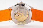 Patek Philippe Aquanaut 5167 SS BBF Gray Dial on BBF Factory Aktif Hacking Saniye Durdurma 40mm Arka Kapak Gravür ve Aktif — Kadran ve Bezel Görünümü