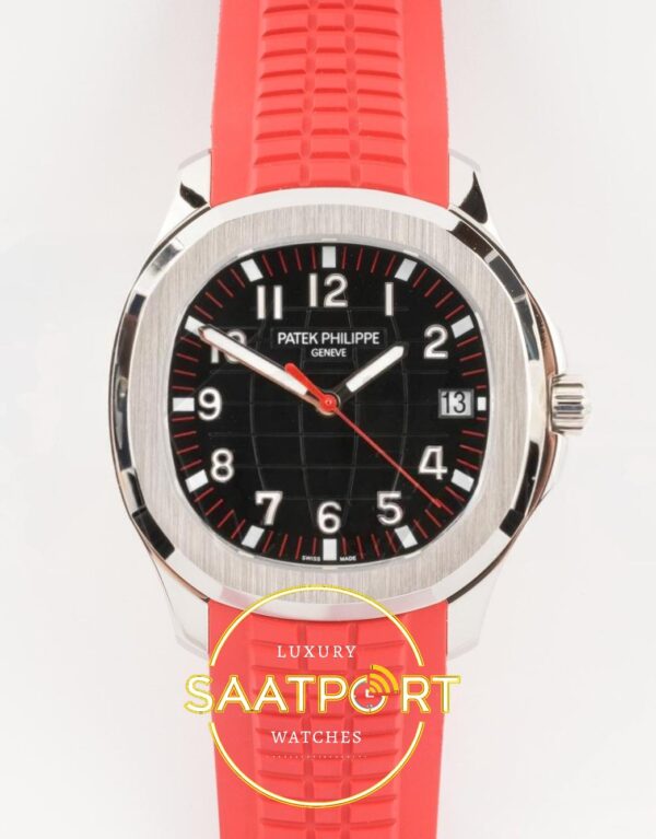 Patek Philippe Aquanaut 5167 SS Singapore BBF Gray Dial BBF Factory Aktif Hacking Saniye Durdurma 40mm Ön Cephe Kadran ve Kasa