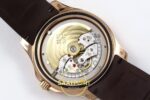 Patek Philippe Aquanaut 5167R RG ZF Brown Dial on ZF Factory Aktif Hacking Saniye Durdurma 40mm Orijinal Toka Kilidi ve Kordon İç — Kadran ve Bezel Görünümü