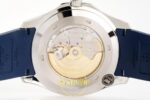 Patek Philippe Aquanaut 5168 SS BBF Blue Dial on BBF Factory Aktif Hacking Saniye Durdurma 42mm Orijinal Toka Kilidi ve Kordon İç — Kadran ve Bezel Görünümü