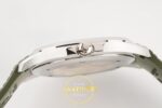 Patek Philippe Aquanaut 5168 SS BBF Green Dial on BBF Factory Aktif Hacking Saniye Durdurma 42mm Sol Yan Kasa Kalınlık — Kadran ve Bezel Görünümü