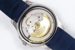 Patek Philippe Aquanaut 5168G SS ZF Blue Dial on ZF Factory Aktif Hacking Saniye Durdurma 42mm Orijinal Toka Kilidi ve Kordon İç — Kadran ve Bezel Görünümü