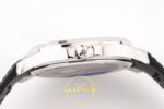 Patek Philippe Aquanaut 5267 SS PPF White Textured Dial PPF Factory Aktif Hacking Saniye Durdurma 38.8mm Sol Yan Kasa Kalınlık — Kadran ve Bezel Görünümü