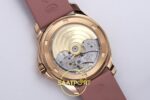 Patek Philippe Aquanaut Jumbo 5069A RG PPF White MOP PPF Factory Aktif Hacking Saniye Durdurma 36mm Gece Fosfor (Super-LumiNova) — Kadran ve Bezel Görünümü