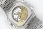 Patek Philippe Cubitus 5821 SS GRF Green Dial on SS ZF Factory 45mm Arka Kapak Gravür ve Super Clone Mekanizma Görünümü Super — Kadran ve Bezel Görünümü
