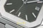 Patek Philippe Cubitus 5821 SS GRF Green Dial on SS ZF Factory 45mm Yatay Kasa, Bezel ve Kordon Bütünlüğü Super Clone ETA Saat — Kadran ve Bezel Görünümü