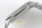 Patek Philippe Cubitus 5821 SS GRF Silver Dial on SS ZF Factory 45mm Sol Yan Kasa Kalınlık ve Fırçalanmış Yüzey Profili Super — Kadran ve Bezel Görünümü