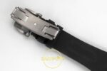 Richard Mille 01 Yohan Blake White NTPT RF on Black ZF Factory 43mmx13.5mm Orijinal Toka Kilidi ve Kordon İç Detayı Super Clone — Kadran ve Bezel Görünümü
