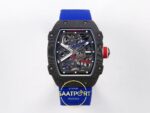 Richard Mille RM 67-02 Black NTPT France Pro V2 Ön Cephe Kadran ve Kasa Görünümü Rich Factory Super Clone ETA — Kadran ve Bezel Görünümü