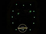Richard Mille RM 67-02 White NTPT 2026 UAE Gece Fosforu Super-LumiNova Karanlık Çekimi Rich Factory Super Clone ETA — Kadran ve Bezel Görünümü