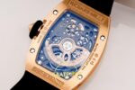 Richard Mille RM07 Ladies RG Diamonds Bezel ZF Black Diamonds ZF Factory 31.5mmx12mm Orijinal Toka Kilidi ve Kordon İç Detayı — Kadran ve Bezel Görünümü