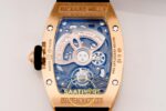 Richard Mille RM07 Ladies RG Diamonds Bezel ZF Black Diamonds ZF Factory 31.5mmx12mm Sağ Yan Kurma Tepesi ve Kasa Koruma Detayı — Kadran ve Bezel Görünümü