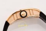 Richard Mille RM07 Ladies RG Diamonds Bezel ZF Black Diamonds ZF Factory 31.5mmx12mm Yatay Kasa, Bezel ve Kordon Bütünlüğü Super — Kadran ve Bezel Görünümü