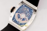 Richard Mille RM07 Ladies SS Diamonds Bezel ZF Black Diamonds ZF Factory 31.5mmx12mm Orijinal Toka Kilidi ve Kordon İç Detayı — Kadran ve Bezel Görünümü
