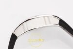 Richard Mille RM07 Ladies SS Diamonds Bezel ZF Black Diamonds ZF Factory 31.5mmx12mm Sol Yan Kasa Kalınlık ve Fırçalanmış Yüzey — Kadran ve Bezel Görünümü