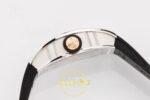 Richard Mille RM07 Ladies SS Diamonds Bezel ZF Black Diamonds ZF Factory 31.5mmx12mm Yatay Kasa, Bezel ve Kordon Bütünlüğü Super — Kadran ve Bezel Görünümü