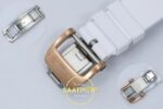 Richard Mille RM07 Ladies White Ceramic ZF White Dial on ZF Factory 31.5mmx12mm Orijinal Toka Kilidi ve Kordon İç Detayı Super — Kadran ve Bezel Görünümü