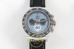 Rolex Daytona DIW SONIC Porsche 911S/T Carbon Case and SONIC Factory 40mmx12.5mm Ön Cephe Kadran ve Kasa Görünümü Super Clone ETA — Kadran ve Bezel Görünümü