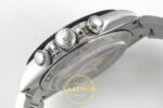 Rolex Daytona Montoya SONIC Carbon Bezel Skeleton Dial on SONIC Factory 40mmx12.2mm Sağ Yan Kurma Tepesi ve Kasa Koruma Detayı — Kadran ve Bezel Görünümü