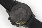 Rolex Daytona SONIC Black Ceramic Case Black Rainbow Dial SONIC Factory 40mmx12.5mm Gece Fosfor (Super-LumiNova) ve Kadran Detay — Kadran ve Bezel Görünümü