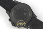 Rolex Daytona SONIC Carbon Case and Bezel Meteorite Stick SONIC Factory 40mmx12.5mm Arka Kapak Gravür ve Super Clone Mekanizma — Kadran ve Bezel Görünümü